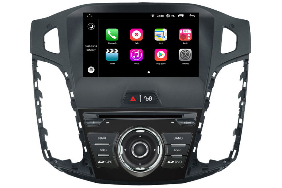 Aftermarket Navigation Head Unit For Ford Focus 20122014